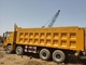 Load Capacity 41-50TON 2016 Year Used Dump Truck , Yellow  Color  Howo 8*4 Wheel Dump Truck