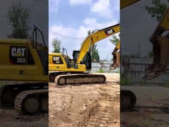 21.8 ton tweedehands CAT 323 graafmachine 1,30 m3 met goed onderhoud