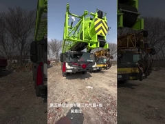 ZOOMLION Gebruikte boomtrucks ZTC1100V7531 Krachtig met 110 ton capaciteit