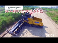 Laag geluid 15 Tonnen XCMG RP1253T Gebruikte Paving Machine 243kw Energiebesparing