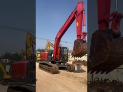 HITACHI ZX195 Gebruikte graafmachine 18900kg Stabiele werking Met 0,91m3 emmer