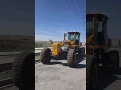 Betrouwbare XCMG 2403 Gebruikte Motor Grader Cummins Motor Met 3965x610mm Blade