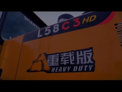 Type band Gebruikte wiellader SHANTUI L58C3 Betrouwbaar met goed onderhoud