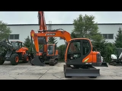 DX75 Gebruikte Doosan graafmachine 0,40m3 Bucket 7500kg Met veilig gebruik
